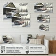 thumbnail image 4 of Designart Old Truck At The Barn In Winter I Canvas Wall Art, 4 of 5