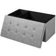 thumbnail image 6 of Topcobe 31.5" Fabric Foldable Storage with Removable Storage Bin, Closet Organizers for Shelves, Light Gray, 6 of 12
