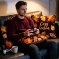 thumbnail image 5 of Harvest Pumpkin Throw Pillow Covers Thanksgiving Decorative Pillow Cases Fall Cushion Covers for Couch Sofa Bedroom Living Room Home Autumn Seasonal Decor, 5 of 7