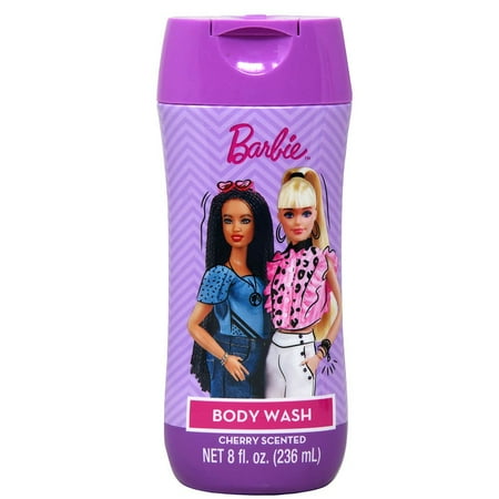 Barbie 8oz Body Wash in a Bottle Parabens Free, Non Toxic