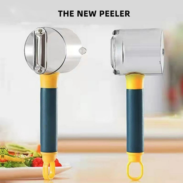 Vegetable Peeler With Container, Multi Functional Kitchen Julienne