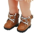 thumbnail image 4 of Pretend Doll Shoes - High Simulation Stylish Mini Dress Up Doll Shoes Accessories, 4 of 7