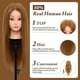 thumbnail image 4 of Cabeza Maniquí Neverland Belleza y Salud con 80% Cabello Humano Real, 4 of 9