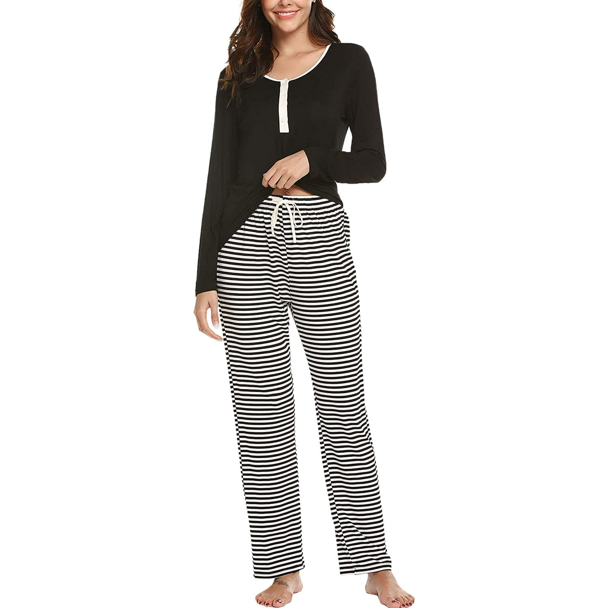 Womens striped pajama pants sale