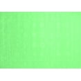 thumbnail image 1 of Ahgly Company Indoor Rectangle Solid Emerald Green Modern Area Rugs, 2' x 5', 1 of 4