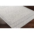 thumbnail image 3 of Hauteloom Kabala Living Room, Bedroom Patio Outdoor Area Rug - Bohemian, Transitional - Cream, Navy - 6'7" x 9', 3 of 6