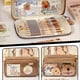 thumbnail image 3 of Capybara Plush Pencil Case - Large Capacity Pencil Case with 10 Compartments, Cute Stationery Bag for School Office College, 3 of 4