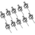 thumbnail image 1 of Guitar Strap Locks Buttons 10pcs/security Strap Locks Metal Quick Release Security Straplocks-silver Sx, 1 of 5