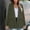 Army Green, variant on Idoravan Cardigans for Women Spring Women Fashion Casual Knitted Pocket Sweater Solid Color Long Sleeve Cardigan Tops