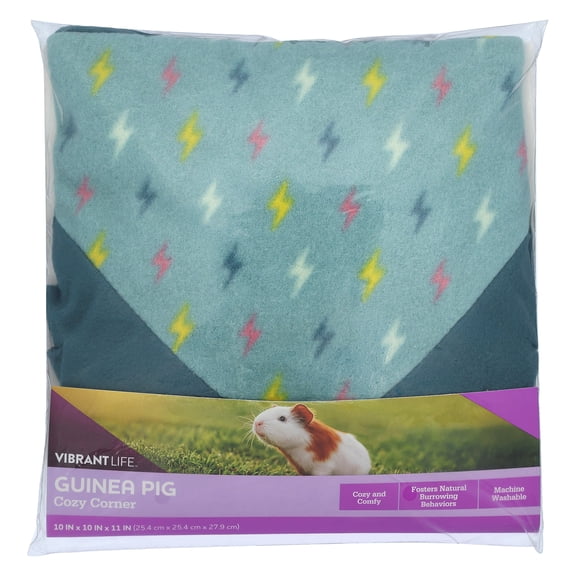 Vibrant Life Grey Fleece Cozy Corner Small Animal Hideout