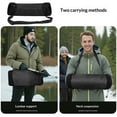 thumbnail image 5 of Langgg Polyester Stay Warm With Adjustable Drawstring Hand Warmer Pouch Winter Essential Durable Polyester Blend Not Bulky balck 39*21*2.5cm, 5 of 5
