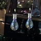 thumbnail image 4 of Lámpara LED colgante giratoria solar impermeable para exteriores, jardín y camping (carcasa transparente con luz multicolor), 4 of 6