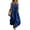 Blue, variant on Overalls for Women Casual Crew Neck Sleeveless Wide Leg Rompers with Pockets Summer Dressy Jumpsuits