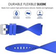 thumbnail image 3 of Band Compatible with Samsung Galaxy Watch 3 45mm/Gear S3 Frontier/Classic/Galaxy Watch 46mm/Huawei Watch GT2 Pro/GT 46mm/GT2 46mm/Ticwatch Pro 3, Sili, 3 of 4