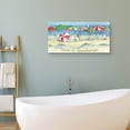 thumbnail image 2 of Cuadros Decorativos Jr Holiday Watercolor Beach Canvas, 2 of 2