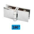 thumbnail image 1 of Bathroom Shower Glass Door Hinges Cabinet Cupboard Hardware Clamp Hinge, 1 of 6