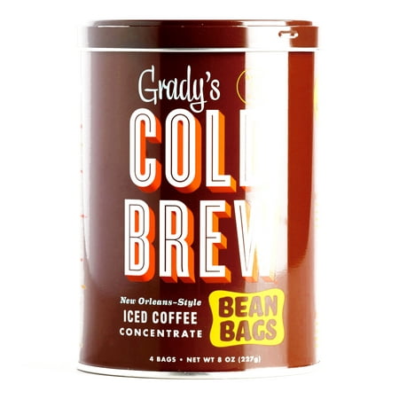 Grady's Cold Brew Bean Bag Can  8 oz each (6 Items Per