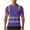 Purple, variant on UVEASISHA High Visibility Shirts for Men Mesh Quick Dry Safety T-Shirt Short Sleeve Reflective Strip Work Tees Outdoor Construction Summer Tops with Chest Pocket Black XXL