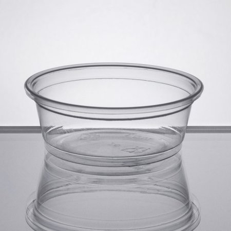 

Choice 1.5 oz. Clear Plastic Souffle Cup / Portion Cup - 100/Pack