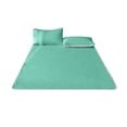 thumbnail image 2 of Ice Silk Mat Set Breathable Mattress Topper Soft Nylon for Cooling Comfort Dorm Bedroom, 2 of 6