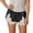 Black, variant on TrendOFT Satin Silk Boxer Shorts for Women Y2k Lace Trim Micro Mini Pajama Shorts Knickers Low Rise Lounge Pj Bottoms Beige L
