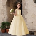 thumbnail image 4 of Robe de Fête de Noël pour Filles Sans Manches à Col Rond en Maille Robe Décontractée pour Filles 1 Pce, 4 of 6