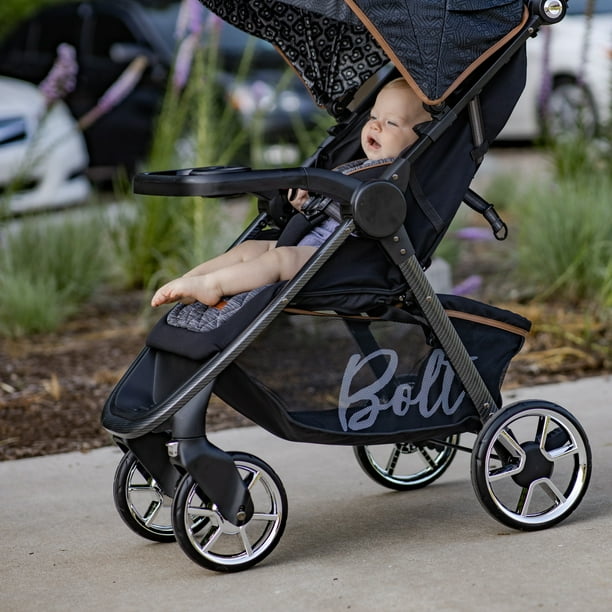 Monbebe Travel System Stroller with Rear-Facing Infant Car