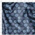 thumbnail image 4 of Soimoi Floral Print - Blue, Moss Georgette Fabric Material - 42 Inch Wide, 1 Yard, Unstitched Versatile Fabric For Dresses, Skirts, Blouses, Drapery Projects, 4 of 6