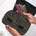 thumbnail image 6 of Kdxio Retro Excavator for Double Compartment Pen Case Oxford Organizer with Zipper Pockets for Students Artists, 6 of 7