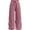Pink, variant on Tween Girls All-Season Baggy Sweatpants, Soft Elastic Waist Wide Leg Joggers for School & Daily Wear