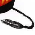 thumbnail image 4 of Sombrero de estilo chino para hombre, con cola de dragón, del emperador Qing Tang, disfraz de fantasía. 52cm, 4 of 8