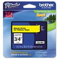 thumbnail image 4 of Brother Genuine P-touch TZE641 3/4" Black Print on Yellow Laminated Label Tape, 4 of 7