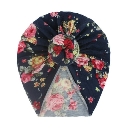 

Relanfenk Baby Hats Toddler Kids Boys Girls Floral Knotted Beanie Headwear Accessories Hat