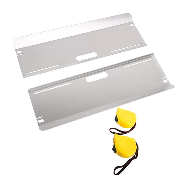 Placa de alineación de ruedas de coche,Herramienta de alineación de ruedas profesional,Placas de puntera Genérico Práctico Eficiente,Acero inoxidable Fácil de usar Conveniente,Accesorios