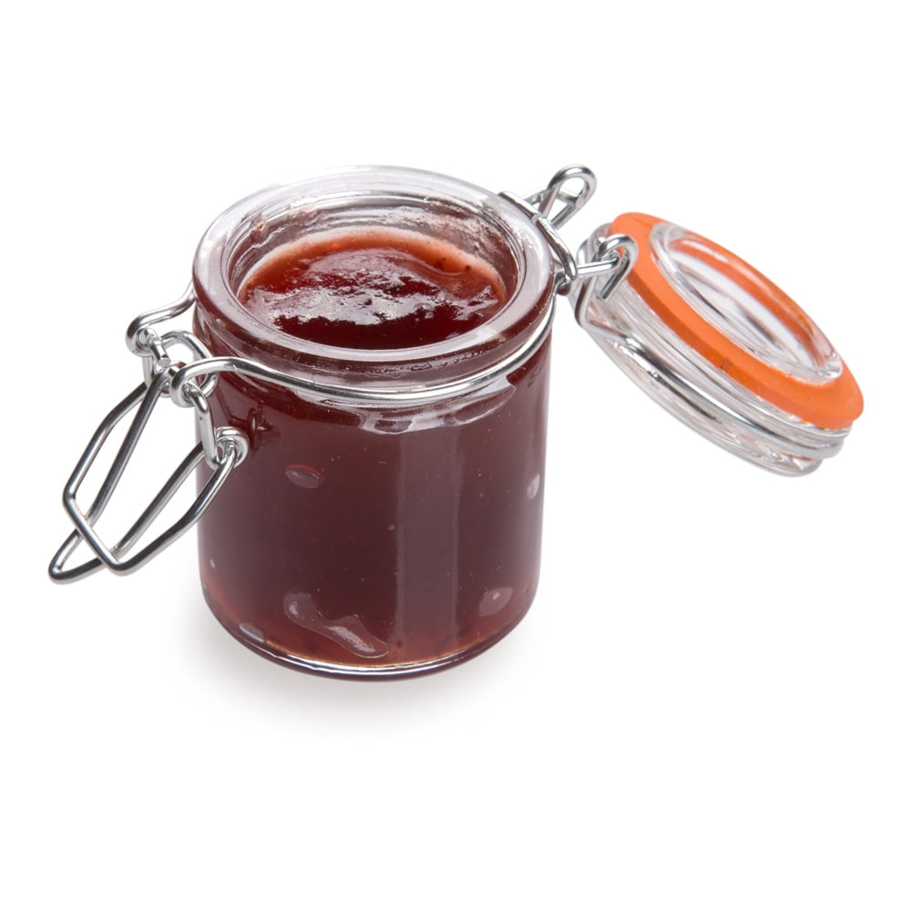 Clamp Lid Mason Jar Mason Jars with Trigger Lid Store liquids or dry goods, Serve Desserts
