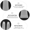 thumbnail image 5 of Milisten 10pcs 10ml Refillable Bottle Travel Squeeze Bottle Storage Container with for Shampoo Facial Toner Hand Cream Body Lotion, 5 of 5
