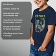 thumbnail image 6 of Boy's Minecraft Heroes and Mobs  Graphic Tee Navy Blue X Small, 6 of 9