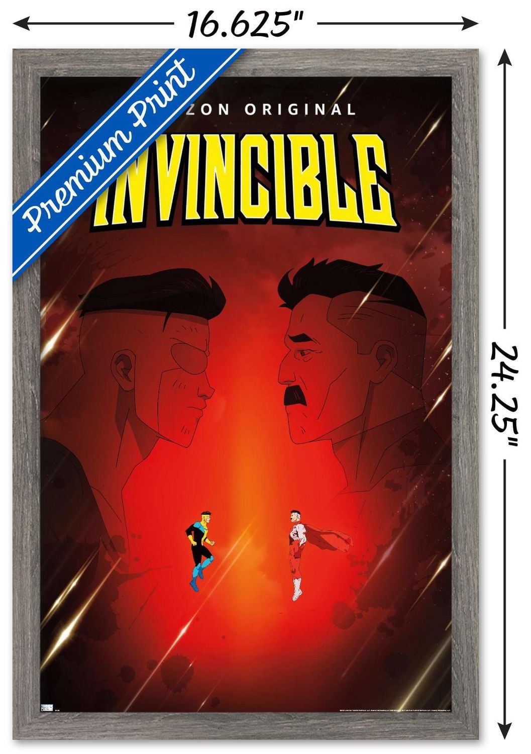Invincible - Father and Son One Sheet Wall Poster, 22.375" x 34"