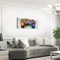 thumbnail image 4 of Erosebridal Gamer Bathroom Wall Art 12" x 16" 3 Piece Game Controller Canvas Wall Art for Living Room Gaming Gifts Office Wall Decorations Artwork Posters Gaming Grunge Art Wall Painting, 4 of 5