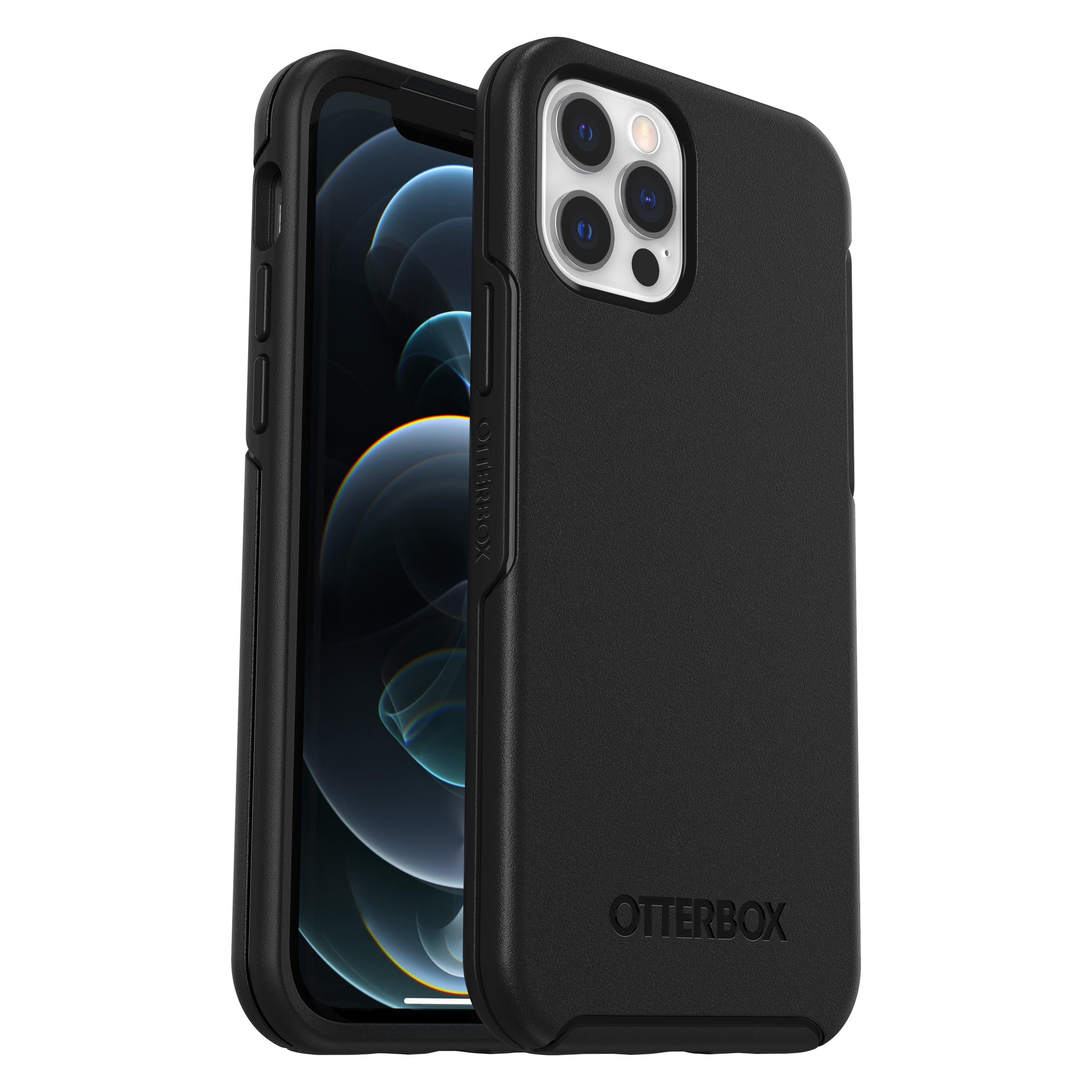 OtterBox Symmetry Series Case for Apple iPhone 12 and iPhone 12 Pro - Black