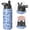 Black-1, variant on Camouflage Insulated Stainless Steel Water Bottle with Straw & Cleaning Brush – 18/32/40 Oz | Leakproof, BPA-Free, 304 Stainless Steel, Wide Mouth, Travel Mug for Car, Gym, Office