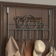 thumbnail image 4 of Yooshoverk Coat Hooks Over Door 7-Hook No-Drill Cat Design for Bedroom Kitchen Storage, 4 of 6