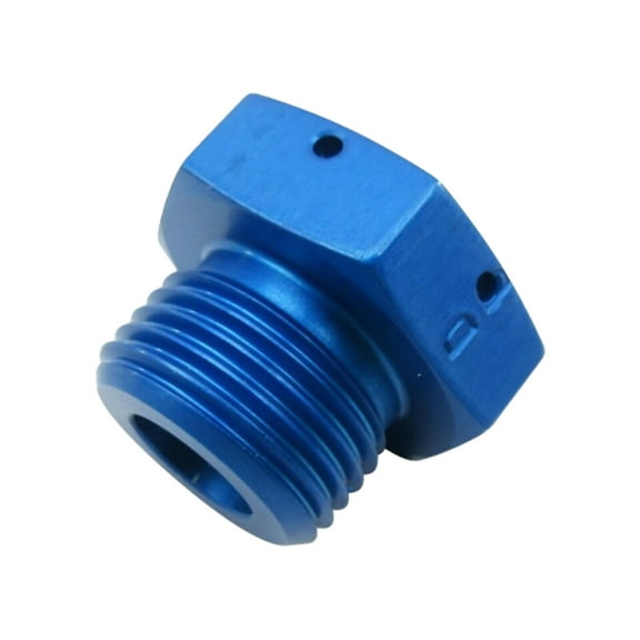 AS5169D08L Aluminum Drilled Head Plug, Machine Thread