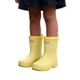 thumbnail image 2 of SgJHXb Kids Rain Boots, Girls Waterproof Rain Boots with Easy-on,Yellow,Sizes 8.5 Toddler, 2 of 6