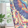 thumbnail image 4 of Yayeee Window Curtains Set of 2 for Living Room Light Filtering 63"x52", Colorful Abstract Eagle, 4 of 7