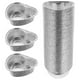 thumbnail image 2 of WORGEOUS Cupcake de 100 piezas Topes para hornear recolectando tazas de aluminio para hornear contenedores de budín, 2 of 7