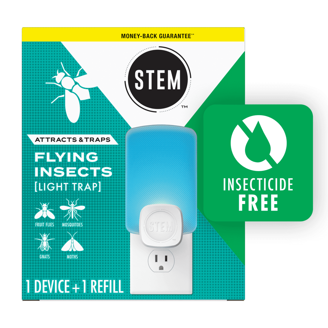 STEM Light Trap, Starter Kit with 1 Light Trap and 1 Refill
