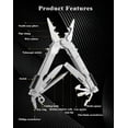 thumbnail image 6 of 13 in 1 Portable Multifunction Tool Pliers Screwdrivers ire Stripper Folding Plier Pocket Cutter EDC Combination Tools for Outdoor Camping Fishing, 6 of 18