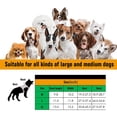 thumbnail image 3 of Chalecos para perros Chalecos militares para perros Collares con bolsas y parches, Chalecos tácticos para perros sin tirones para perros grandes MFZFUKR CPB-US-ZMR10-5, 3 of 5