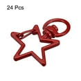 thumbnail image 3 of Swivel Clasps Snap Hook, Star Shape Lobster Claw Clasp for DIY Red, 24Pack, 3 of 7